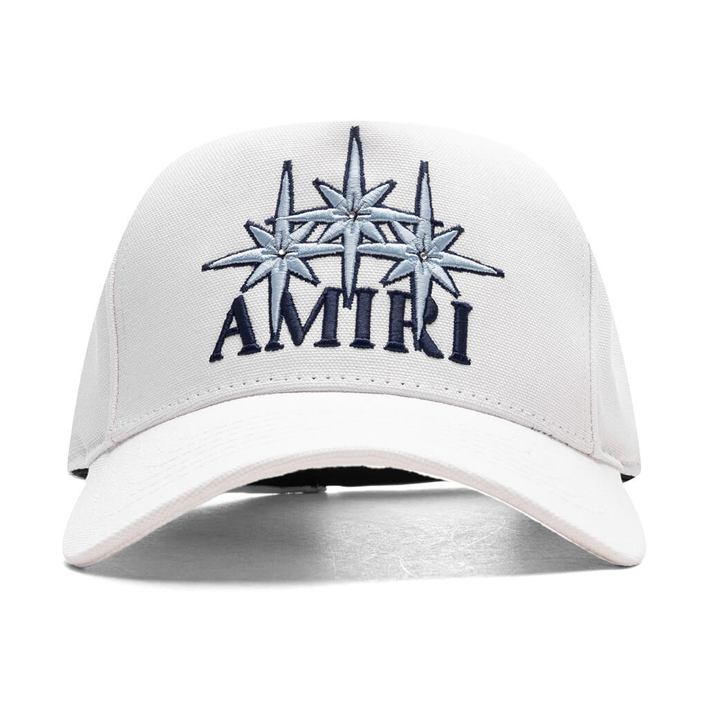 Amiri Starburst Canvas Hat Ivory