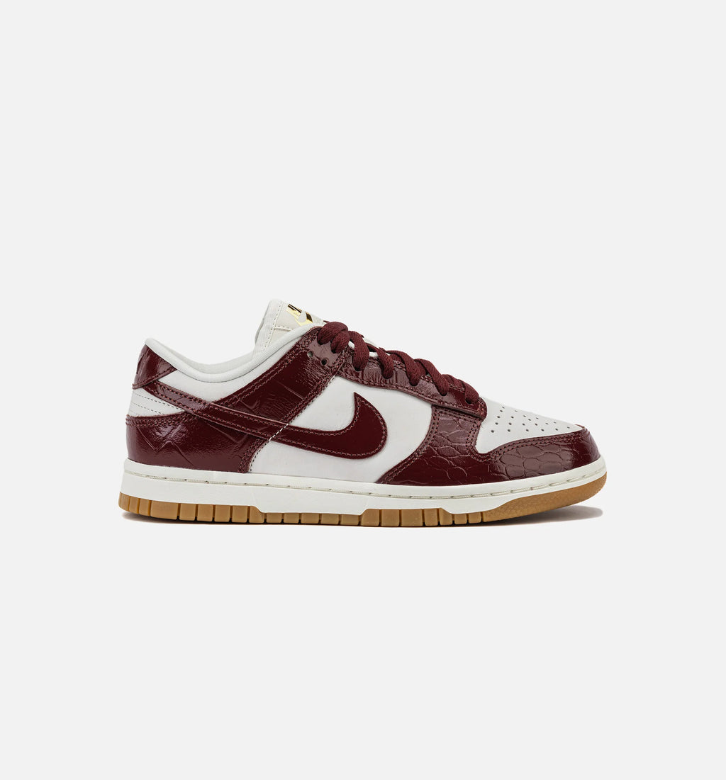 Dunk Low LX Womens Lifestyle Shoe Phantom Dark Team Red Sail Gum Light Brown