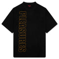 Outline Heavyweight T Shirt Black