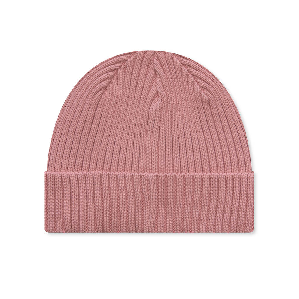 Cotton Rib Beanie Pink
