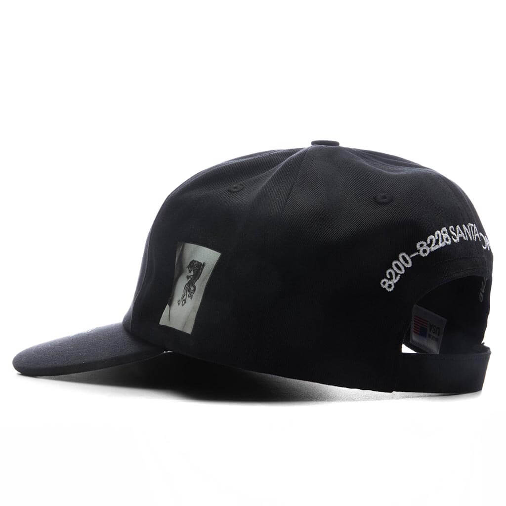 Vsslne Alley Low Profile Hat Black