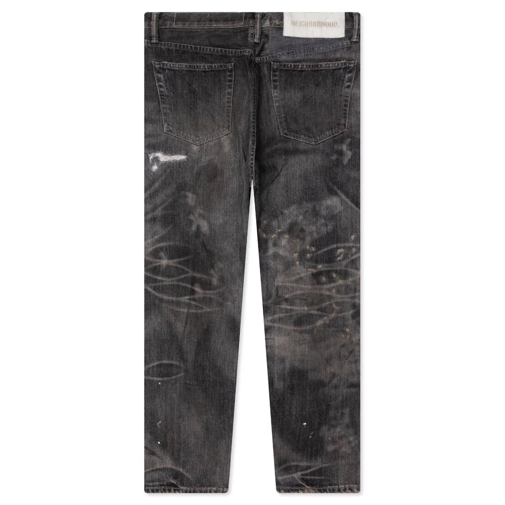 Savage Denim DP Basic Pants Black