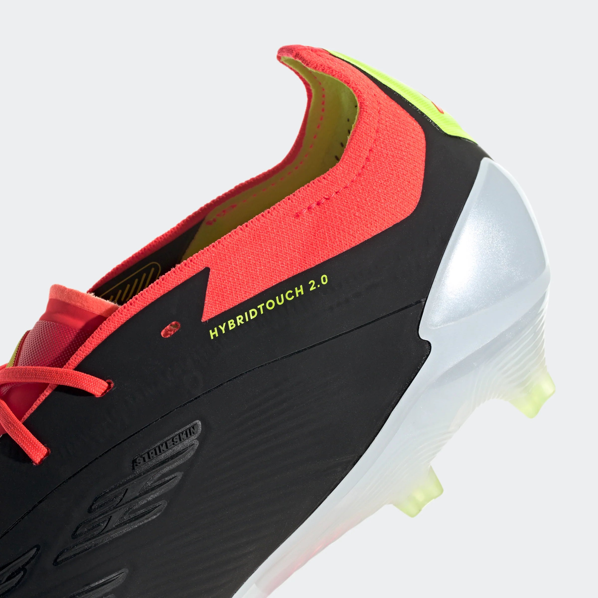 adidas Predator Elite FG Mens Firm Ground Soccer Cleats Black White Solar Red