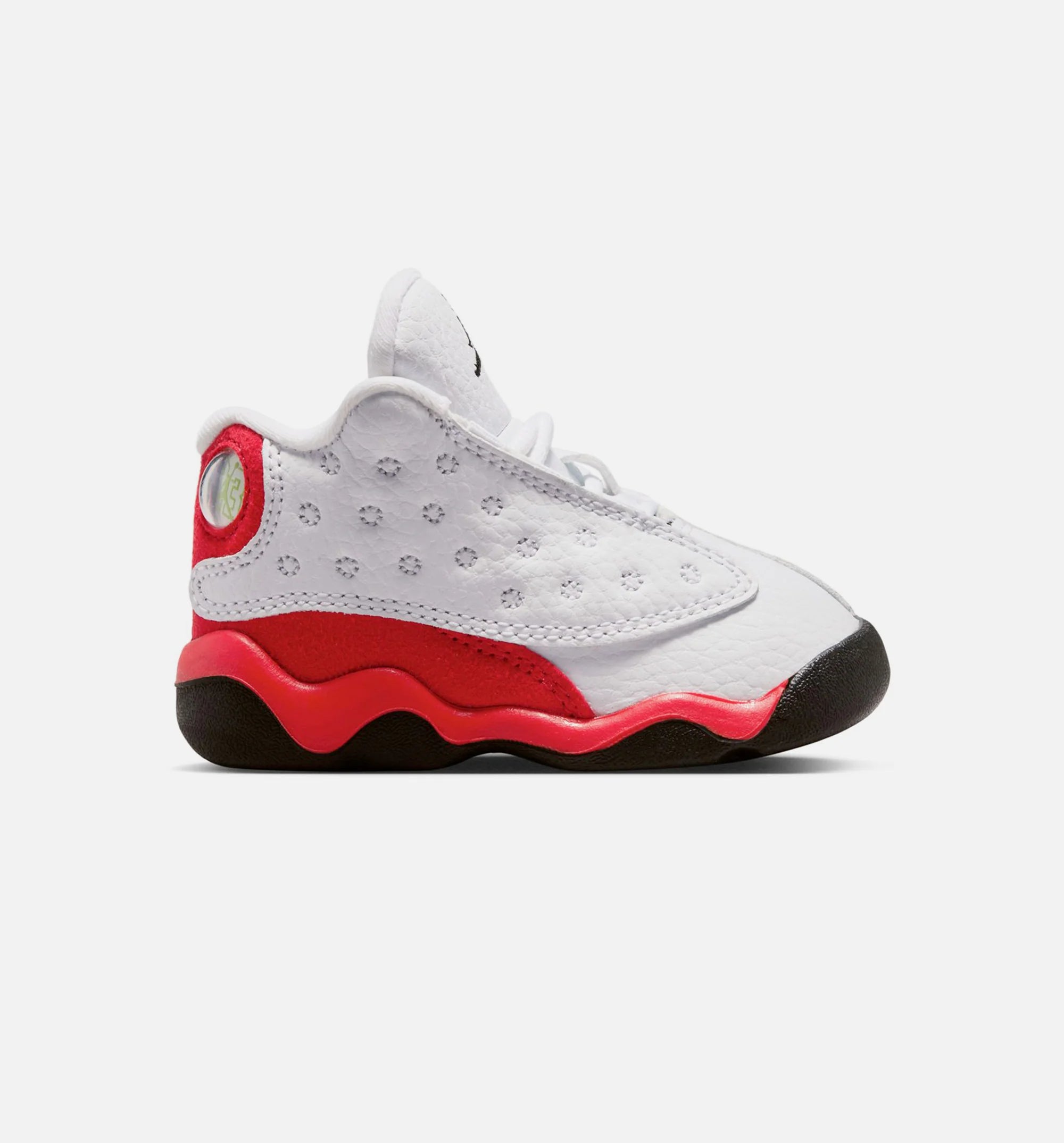 Air Jordan 13 Retro White And University Red Infant Toddler Lifestyle Shoe White Black True Red