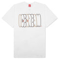 Bubble S S Tee White