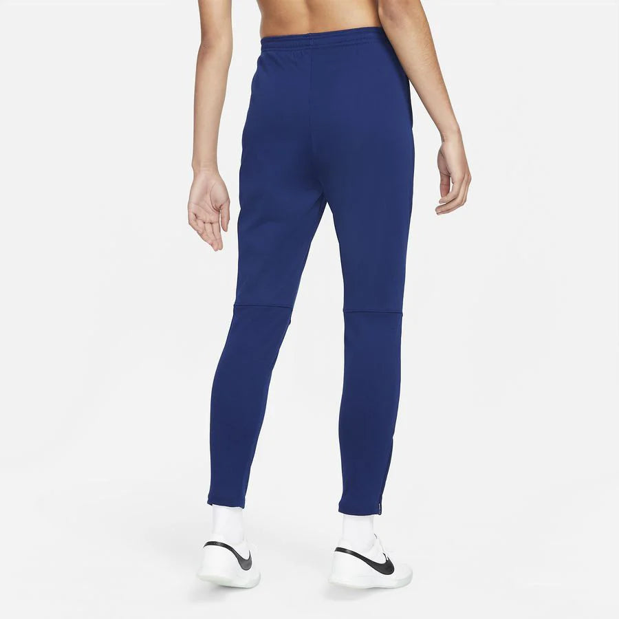 Nike Therma FIT Academy Winter Warrior Womens Knit Soccer Pants Blue Void Volt