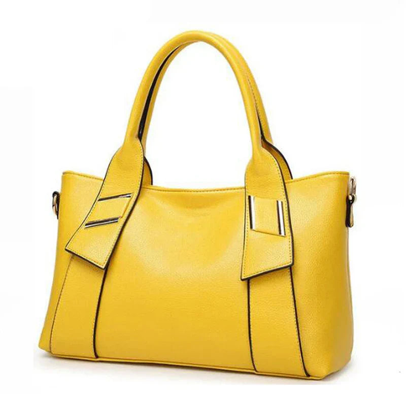 Bolsa de Mão de Couro Positano