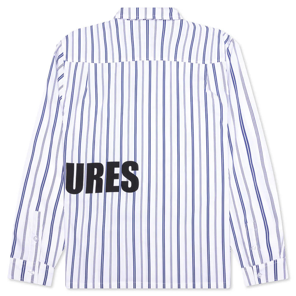 Fetch Button Down White