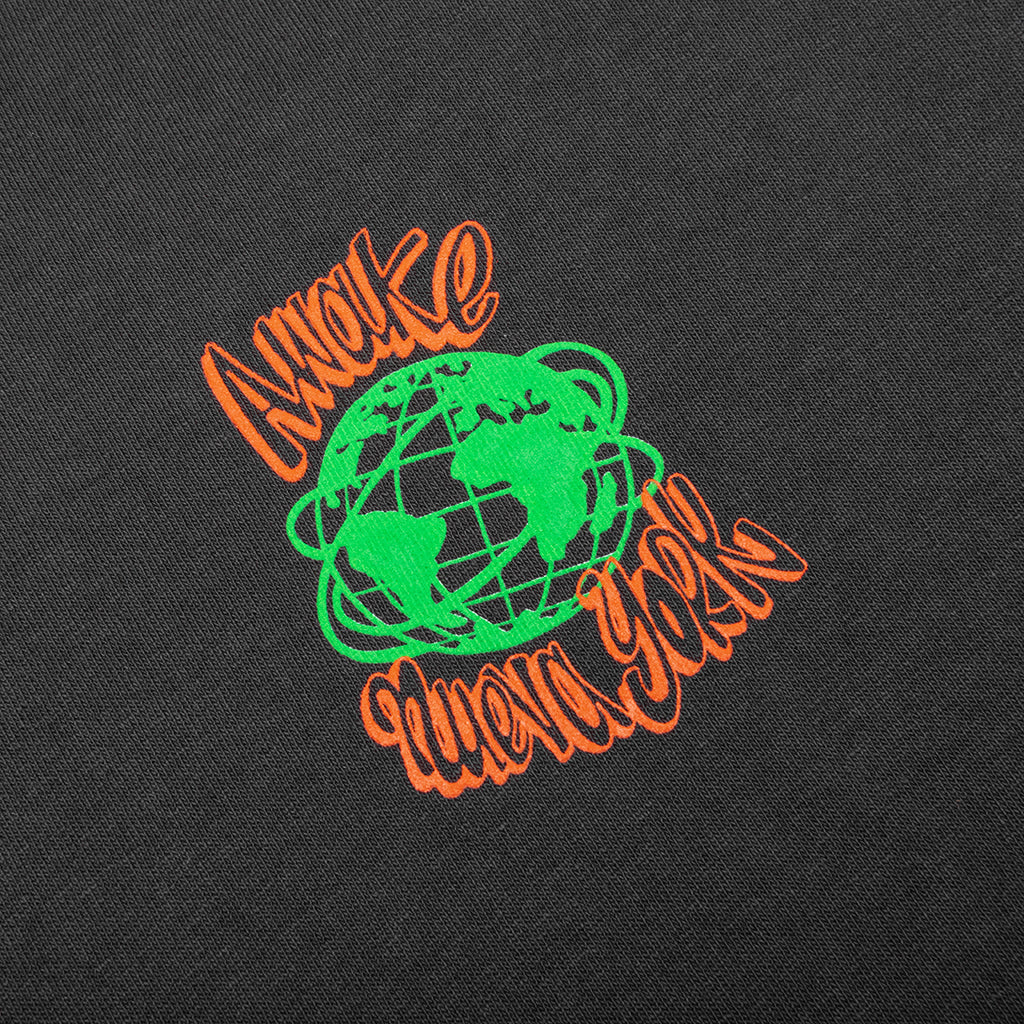 Crawford T Shirt Washed Black