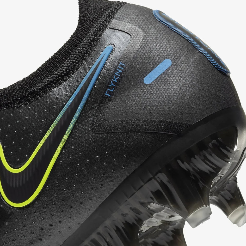 Nike Phantom GT Elite FG Firm Ground Soccer Cleats Black Blue