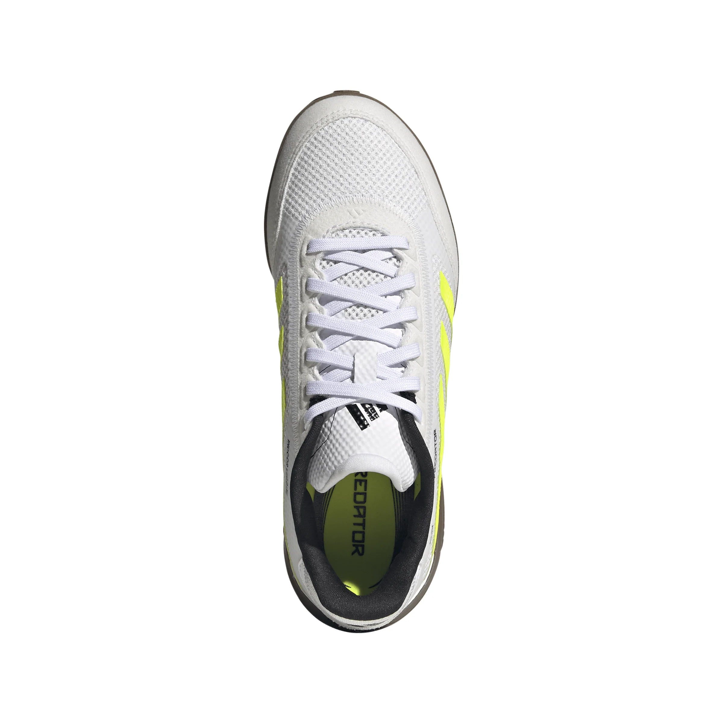 adidas Predator League Youth Indoor Shoes White Lemon