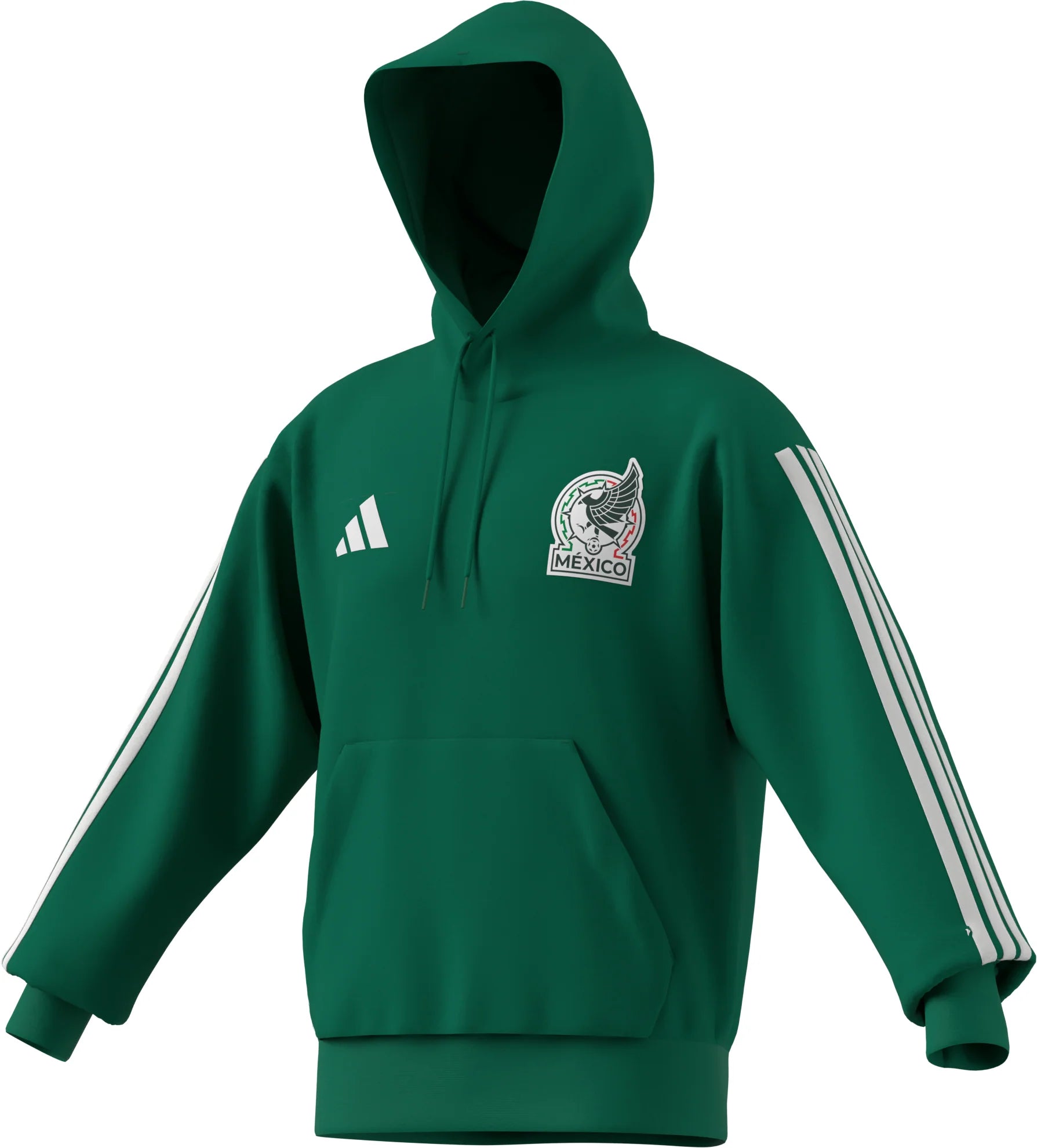 adidas Mexico DNA Fleece Hoodie Green