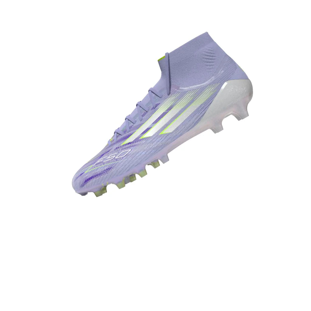 adidas F50 Sparkfusion Elite Mid Firm Ground Artificial Womens Soccer Cleats Vioton Lemon