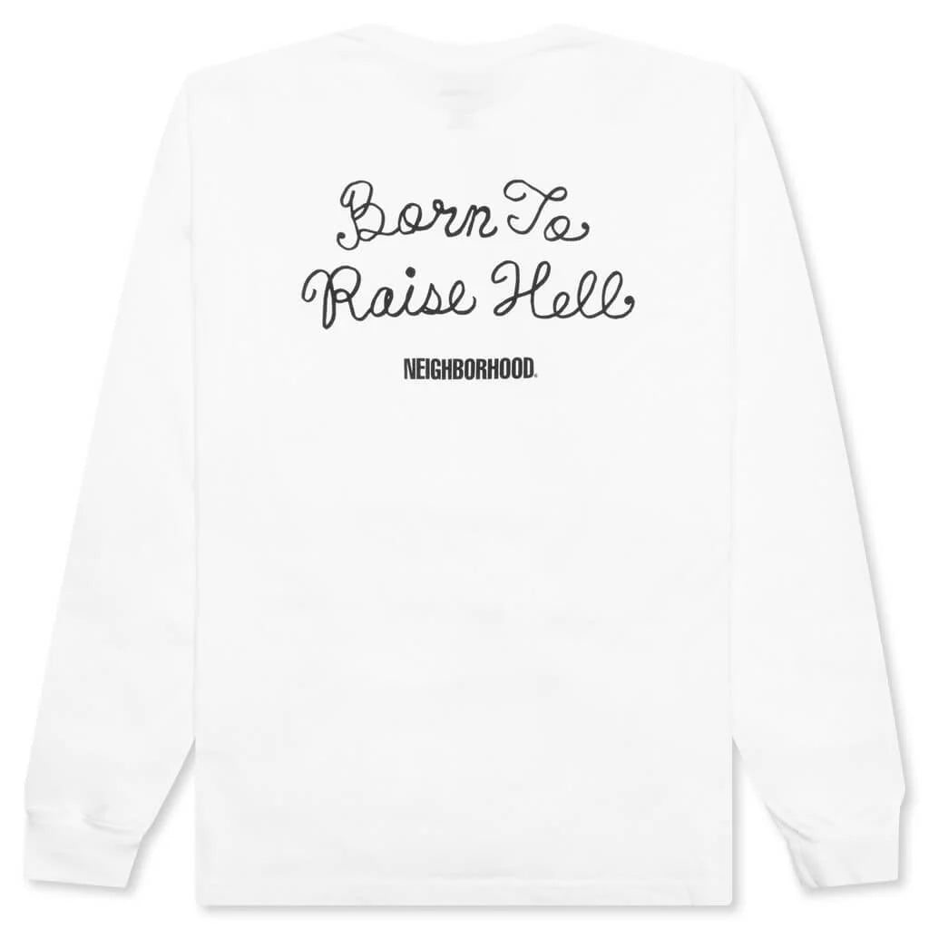 NH TEE LS 9 White