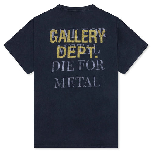 Live For Metal Tee Vintage Black