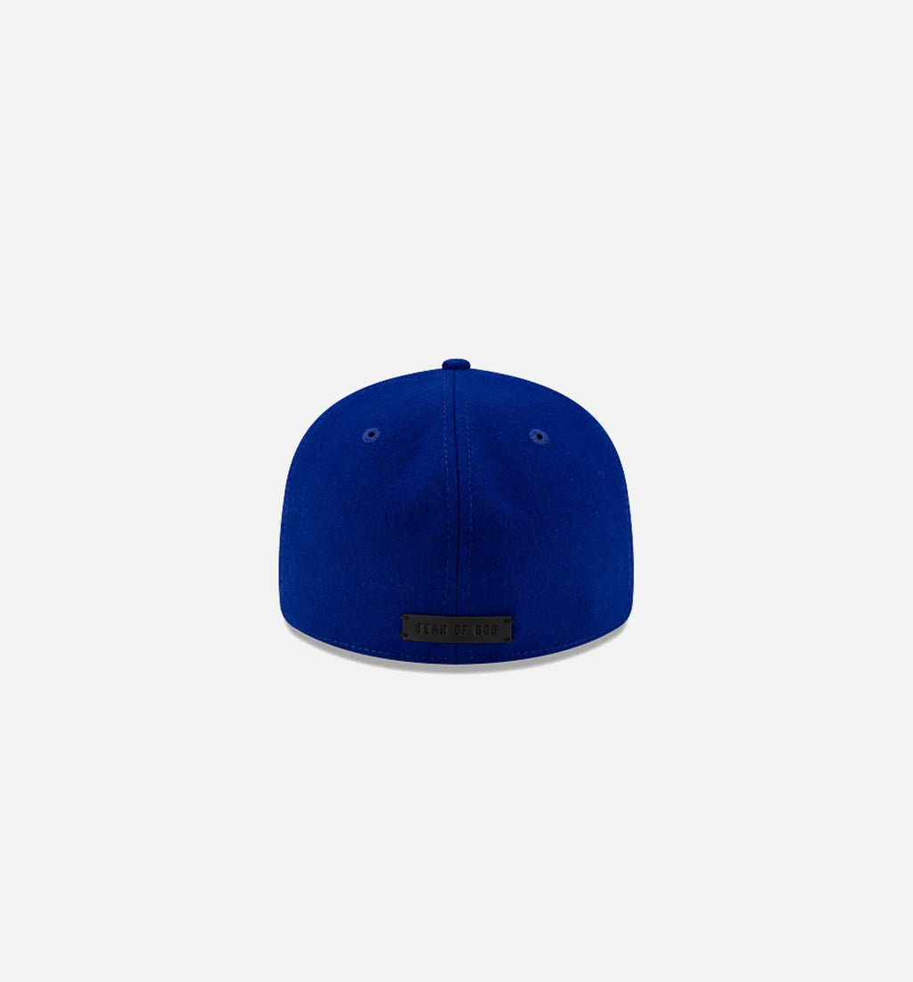 Los Angeles Dodgers Fear Of God x MLB 59Fifty Retro Crown Fitted Mens Hat Dark Royal