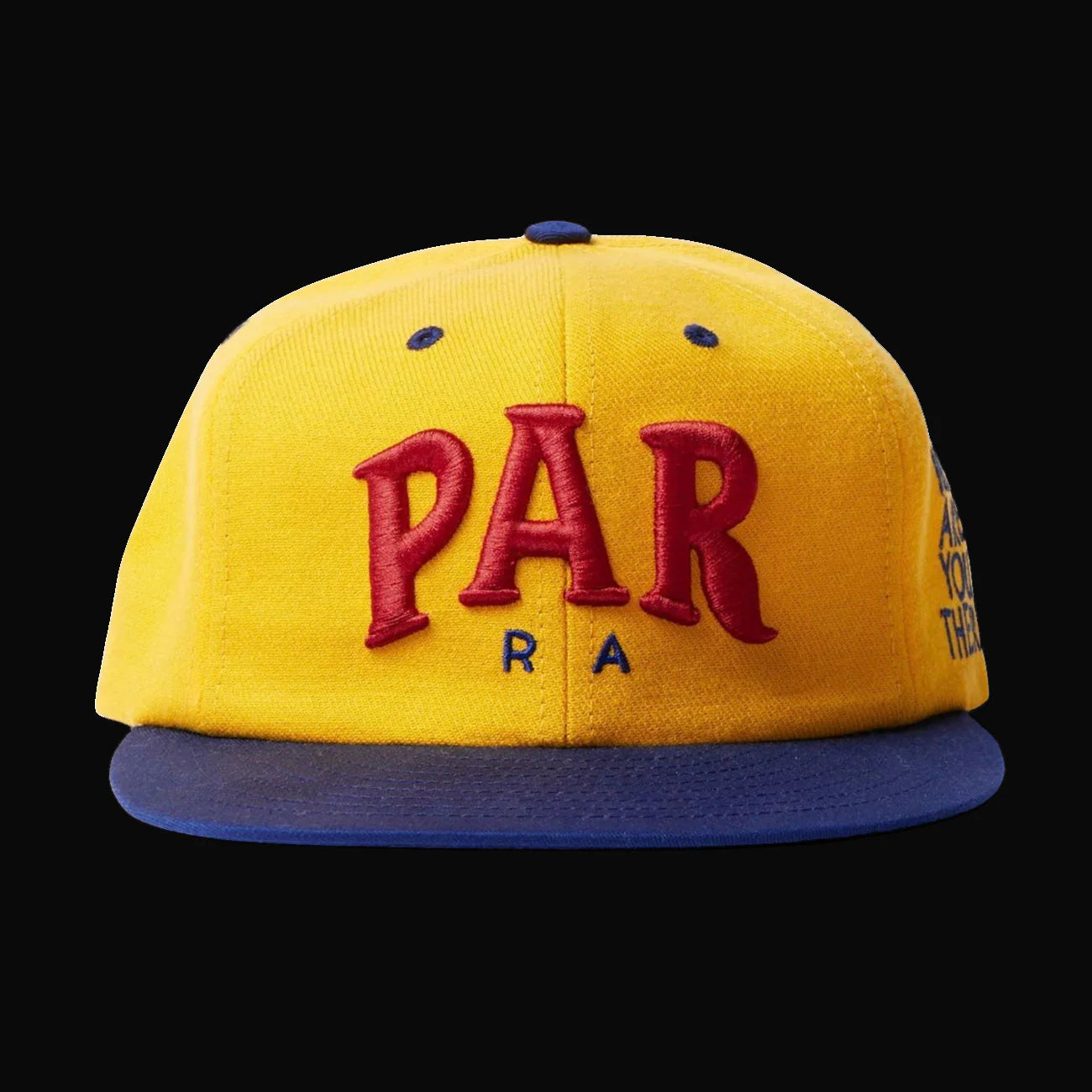 By Parra Dollar Store 6 Panel Hat Yellow Blue