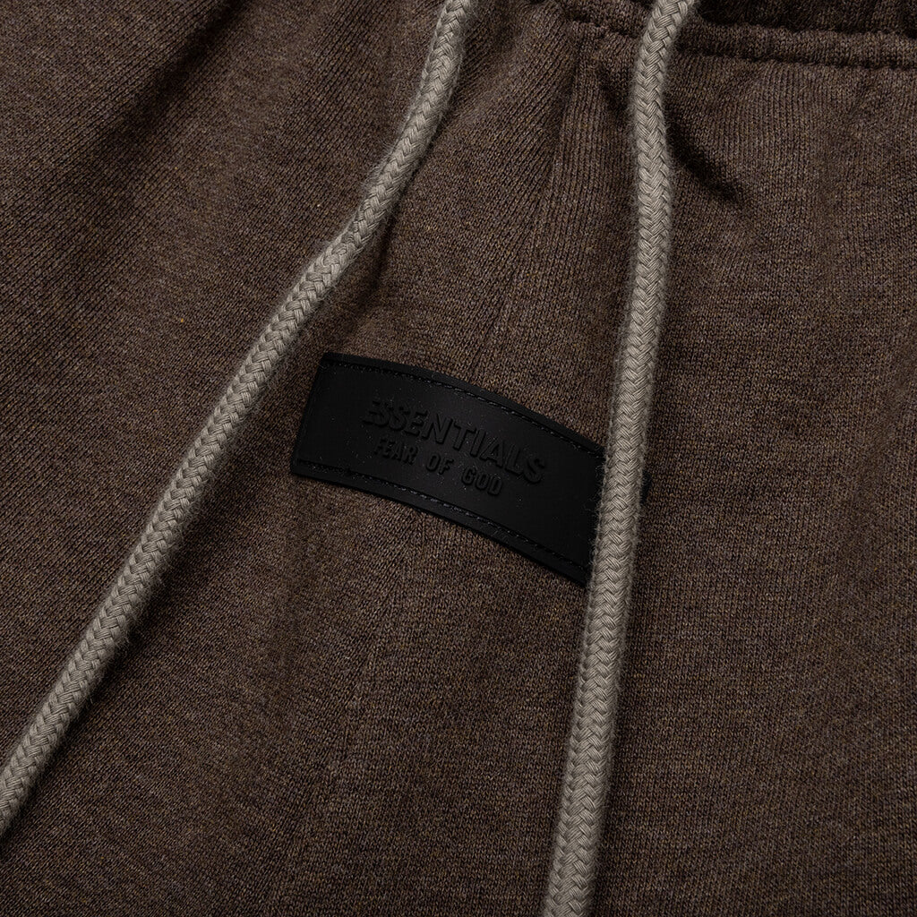 Essentials Sweatshort Heather Wood