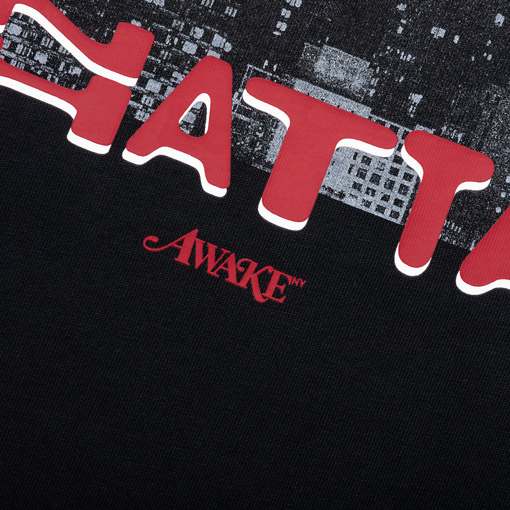 Jordan x Awake NY Tee Black White University Red