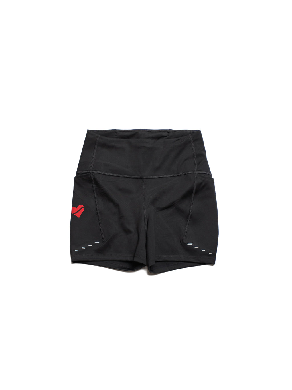 Nike Womens High Waisted 4 Tight Running Shorts with Pockets