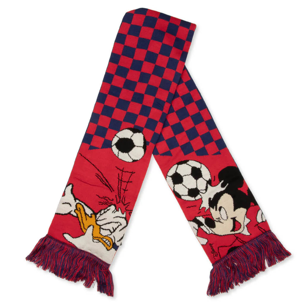 adidas Originals x Brain Dead by Disney Bandana Scarf Better Scarlet Victory Blue