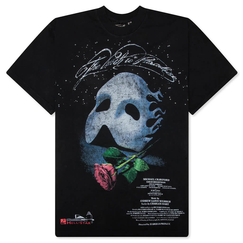 Phantom Of Opera T Shirt Black