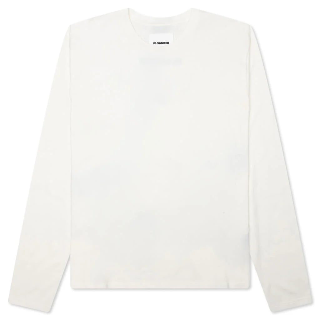 Love is The Beginning Crewneck T Shirt Coconut
