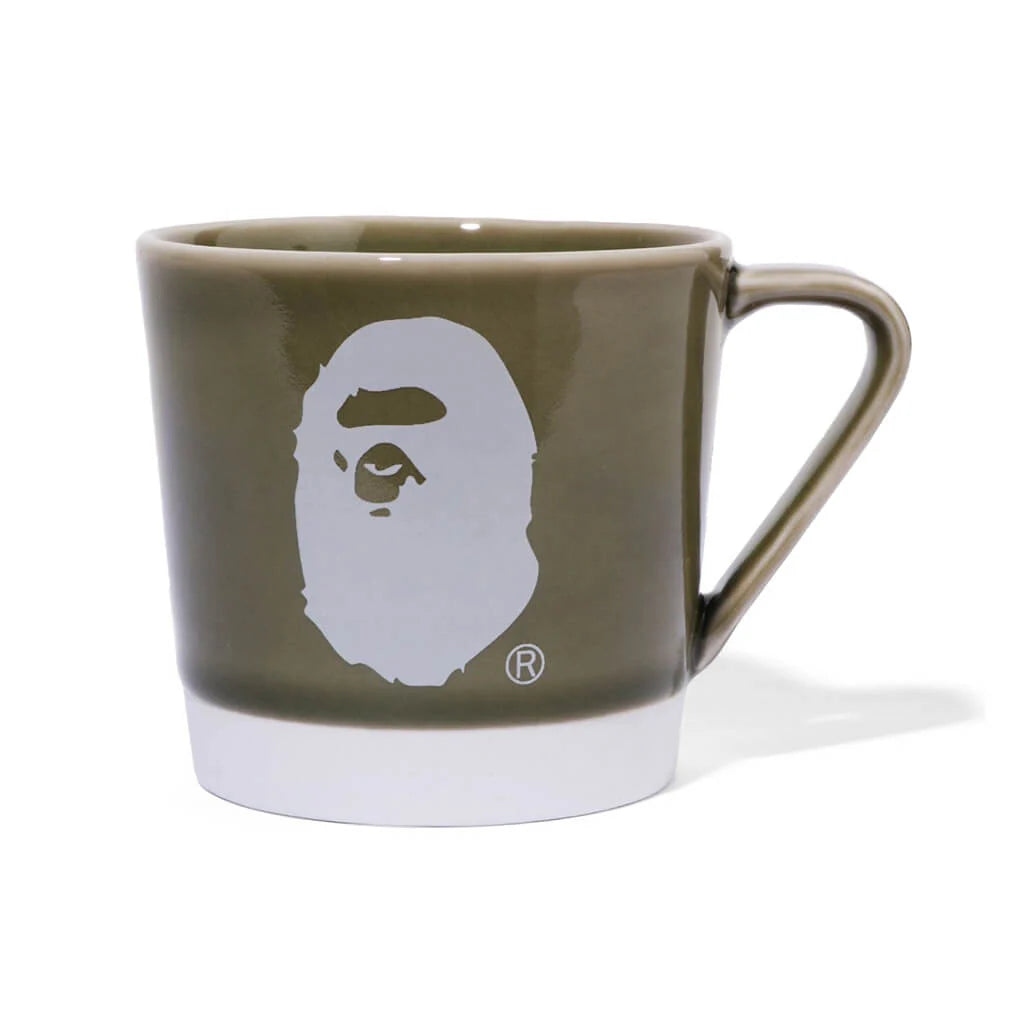 Logo Porcelain Mug Green