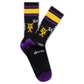 Saint Sinner Socks Black Purple
