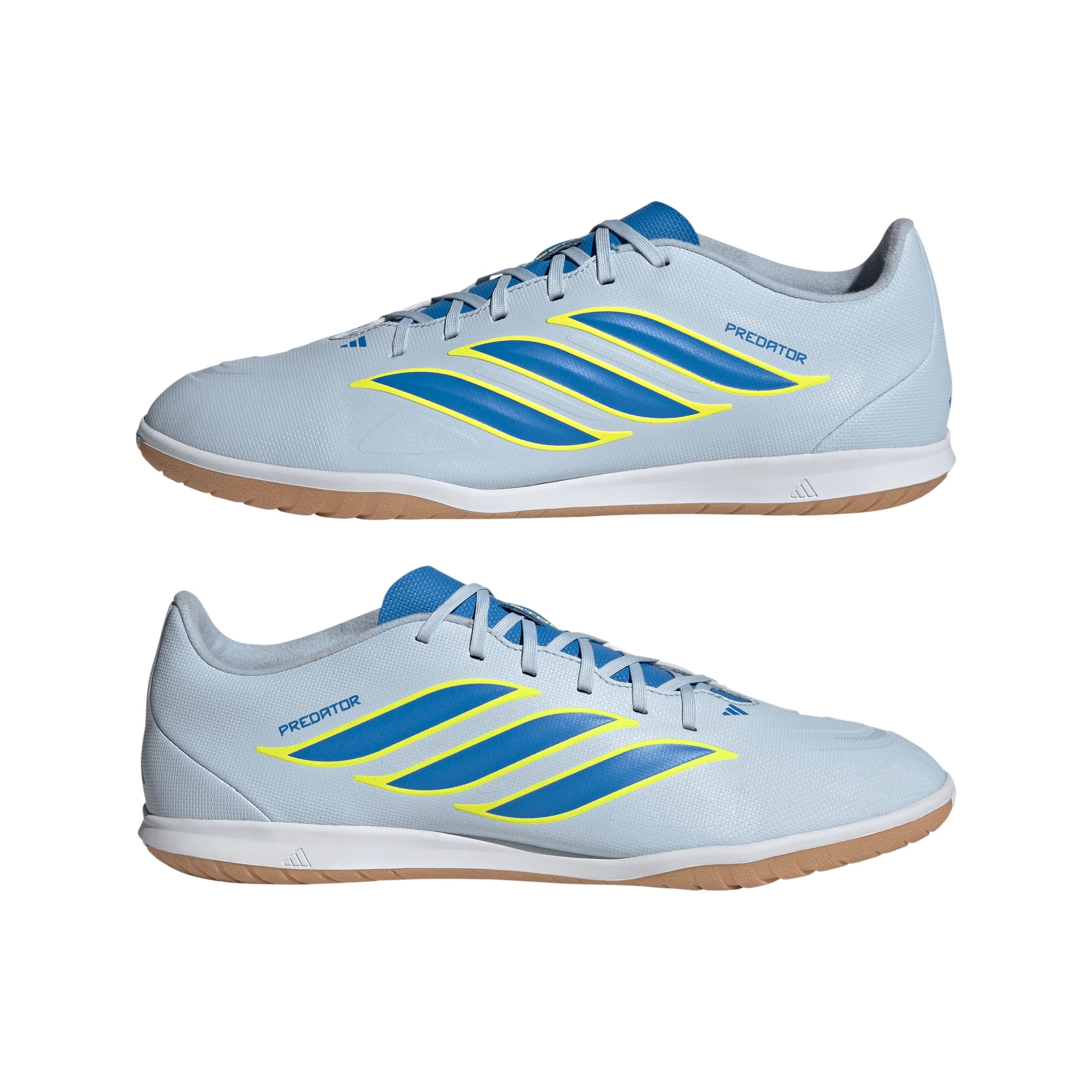 adidas Predator Club Sala IN Indoor Mens Soccer Shoes Sky Blue Yellow