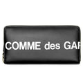 Comme des Garcons SA0111 Huge Logo Leather Wallet Black