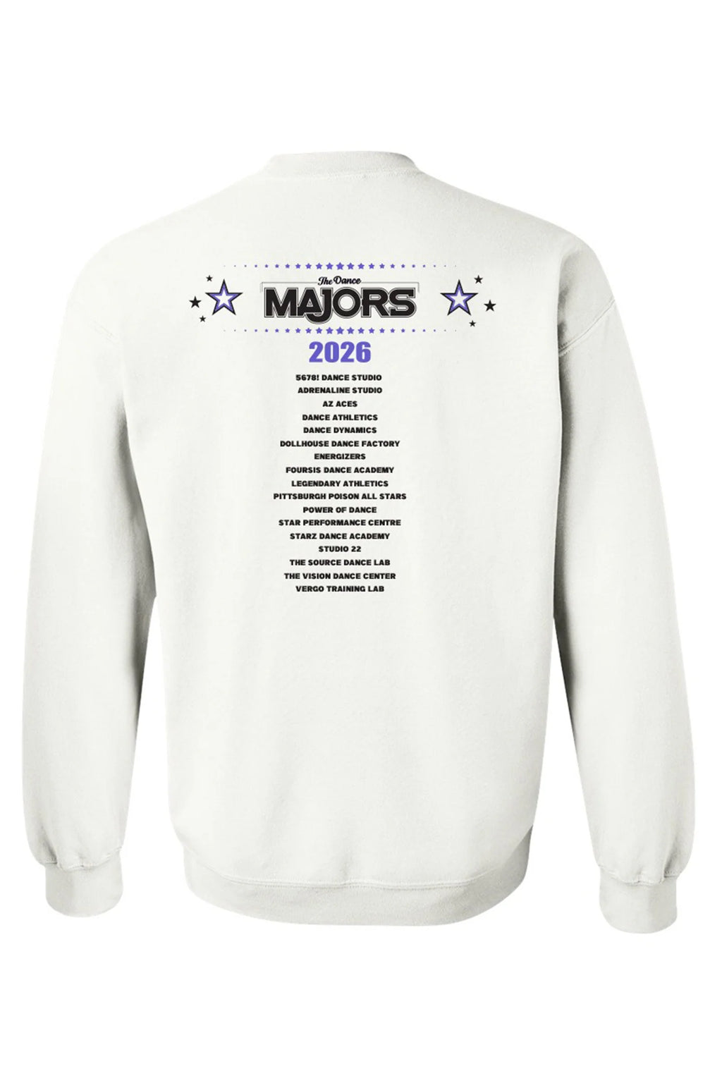 2026 Dance Majors Event Sweat