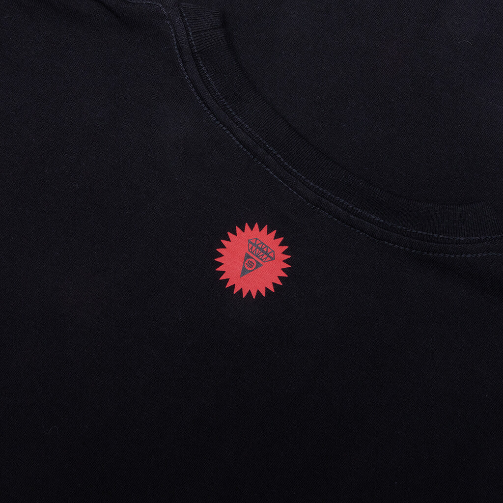 Stickers S S Tee Black