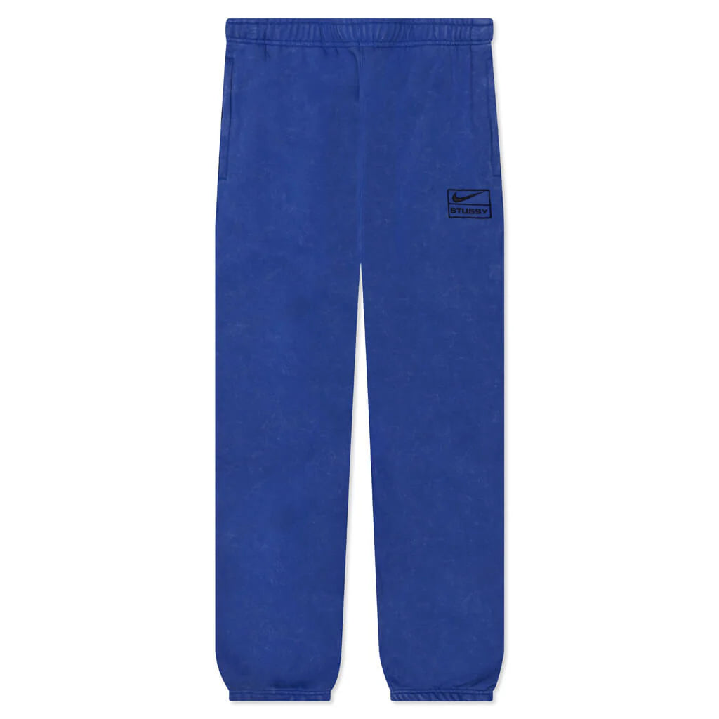 Nike x Stussy NRG Acid Wash Pant Game Royal Black Black