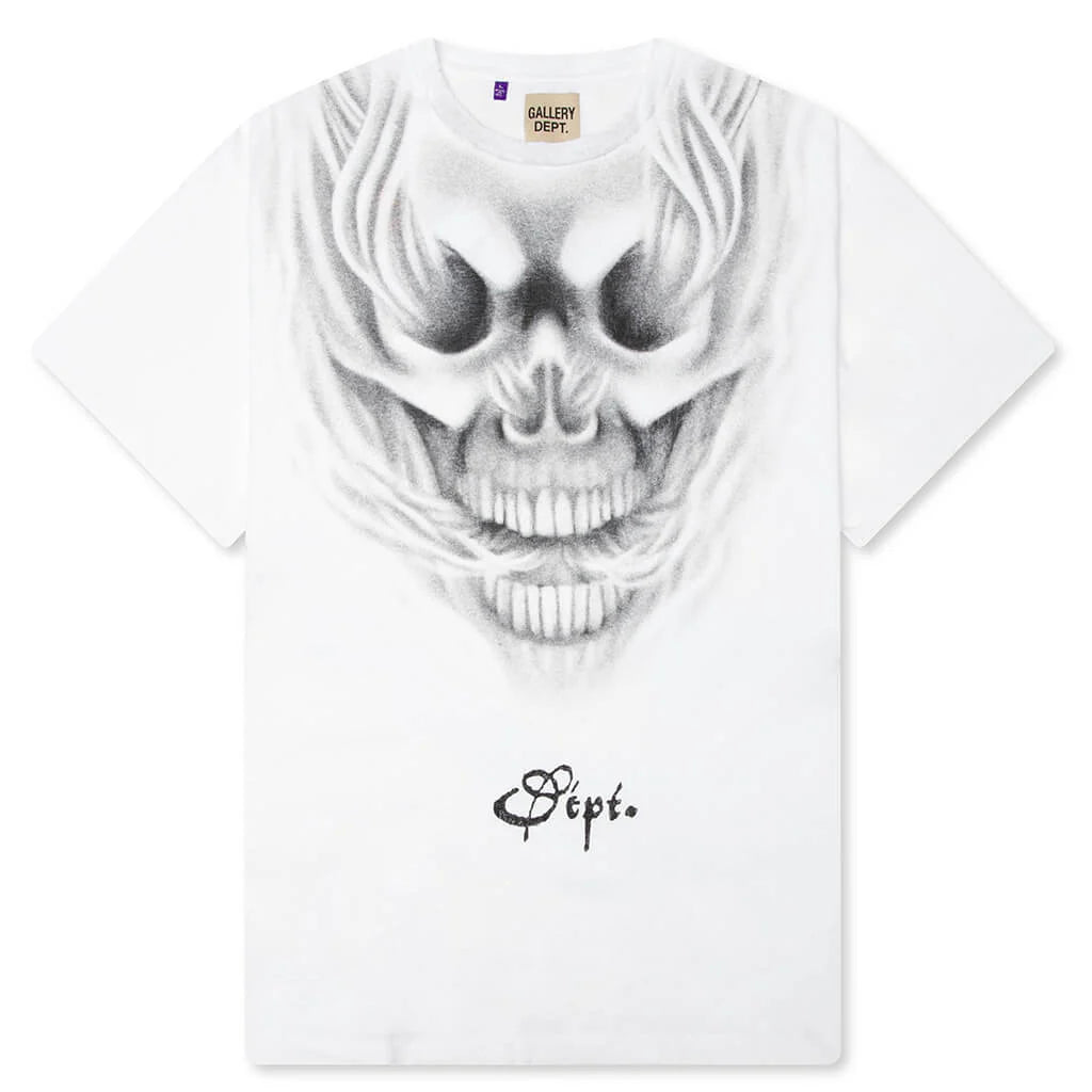 Car Club Tee Clean White