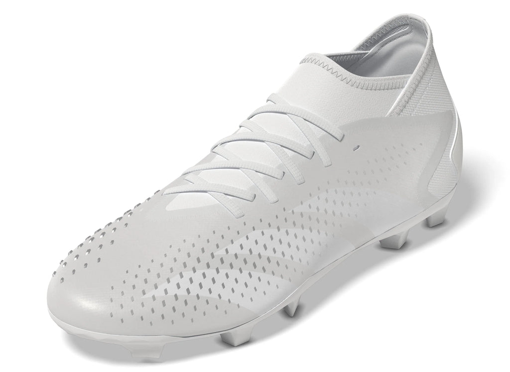 adidas Predator Accuracy3 FG Firm Ground Soccer Cleats White Black