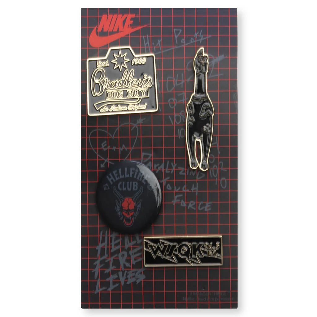 Nike x Stranger Things Air Foamposite One Vecna Black Bright Crimson Off Noir