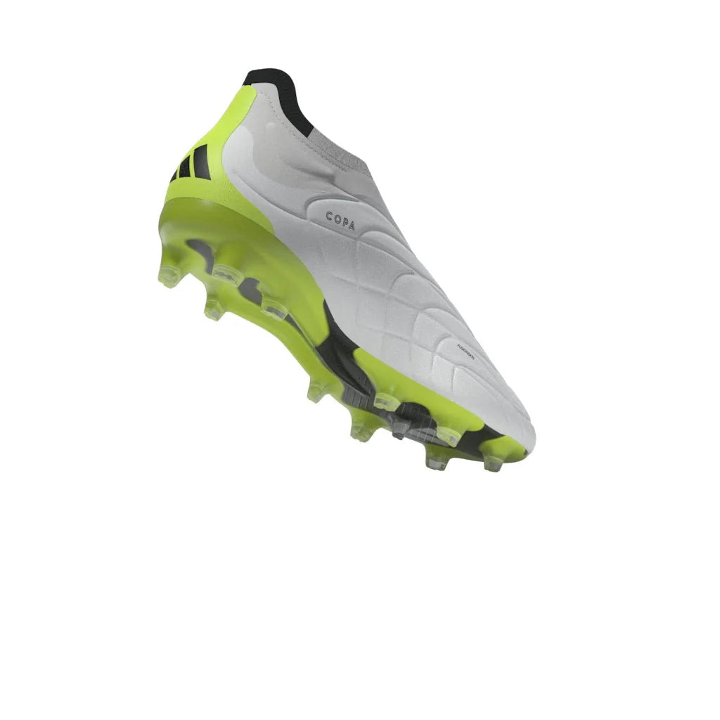 adidas Copa Pure FG Firm Ground Soccer Cleats White Black Lucid Lemon
