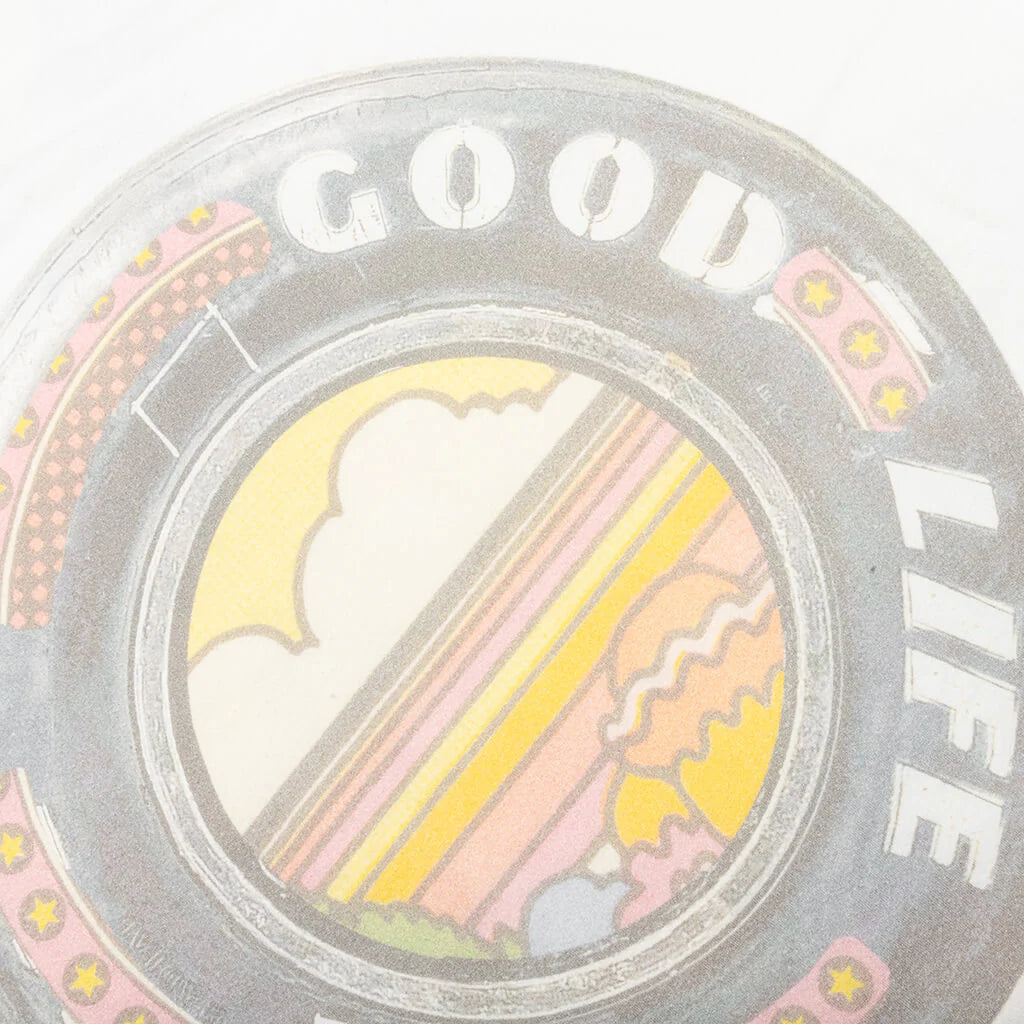Feature x CRTFD Wellness Racing T Shirt White