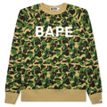 Abc Camo Crystal Stone Crewneck Green