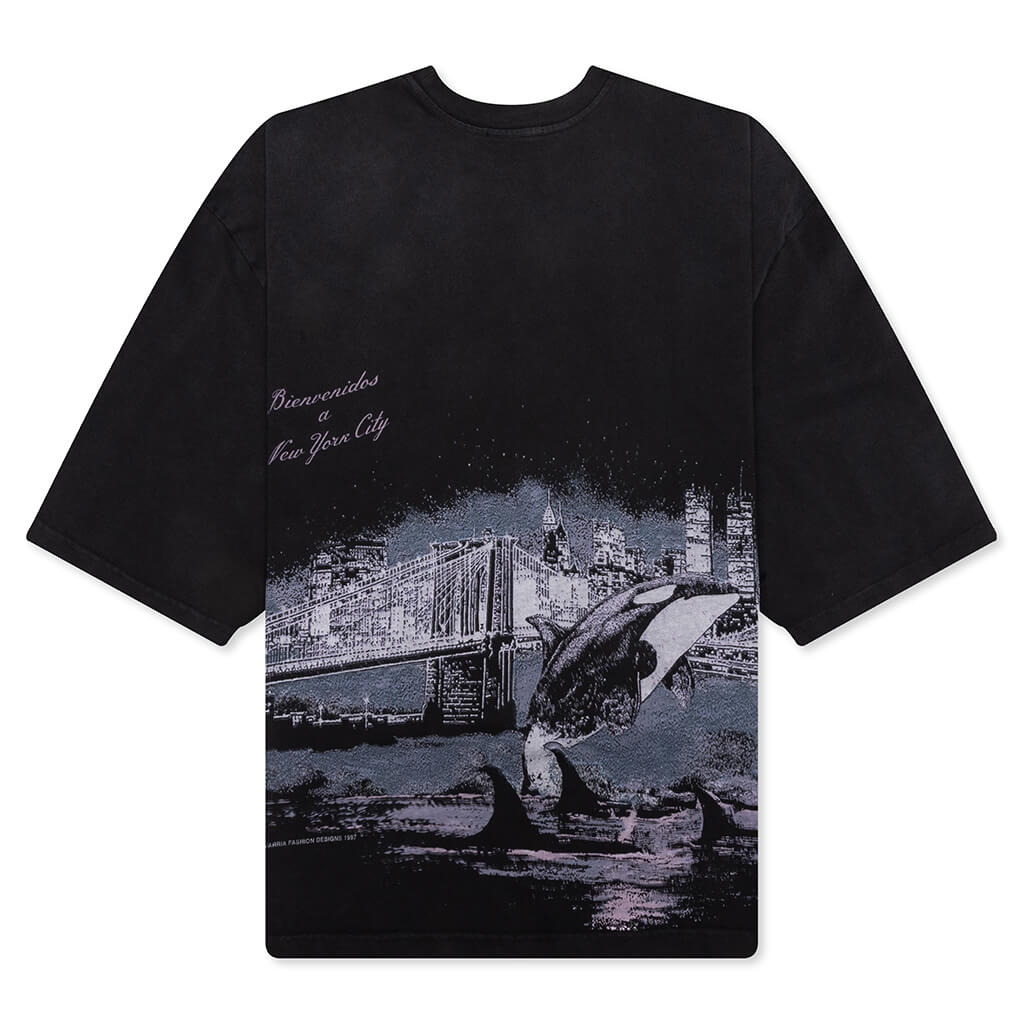 Free Willy Buffalo Tee Black