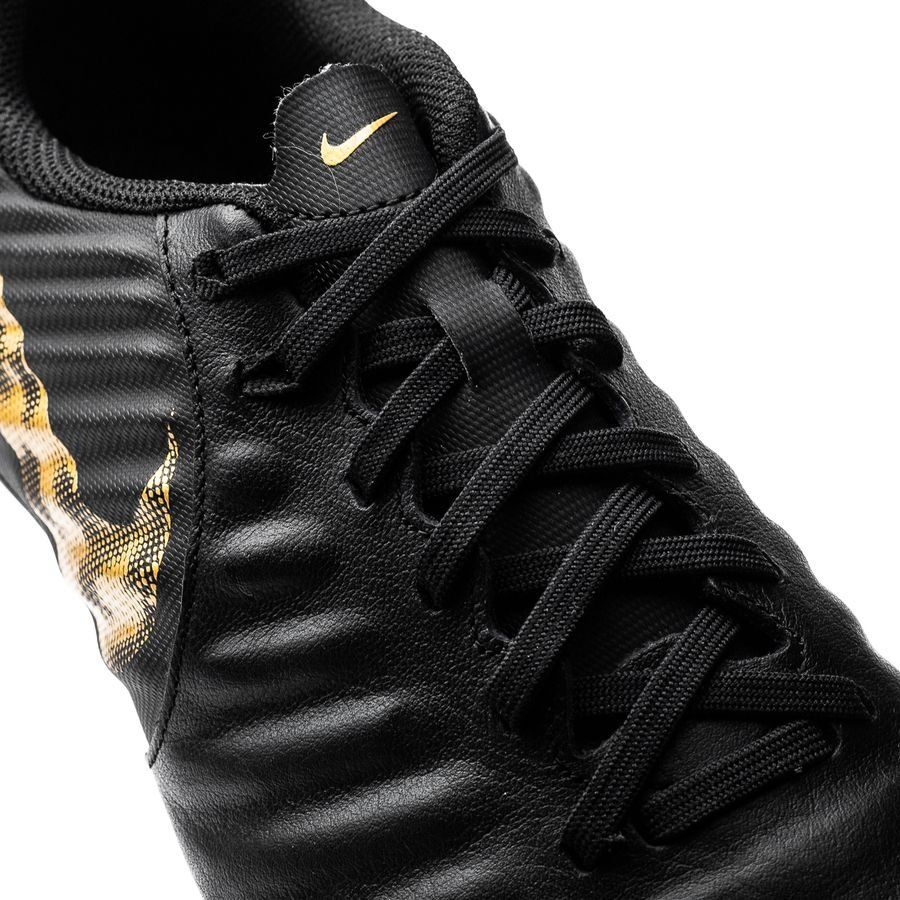 Nike Legend 7 Academy FG Firm Ground Soccer Cleats Black Gold