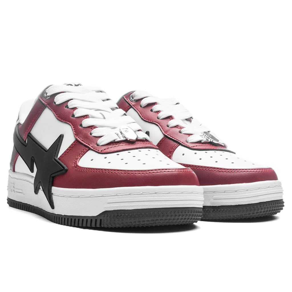 Womens Bape STA OS 2 Burgundy Black
