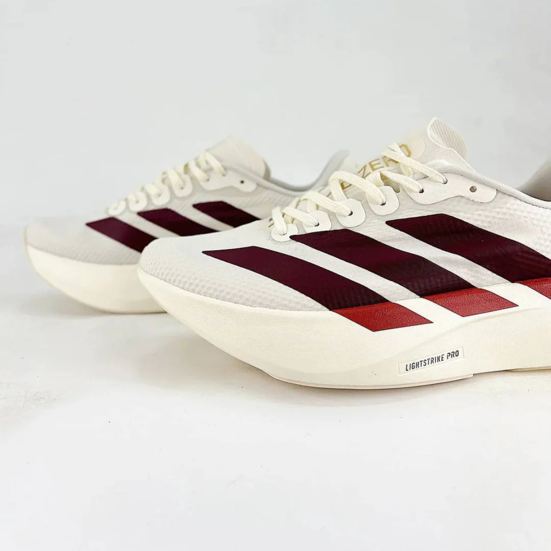 Adidas Adizero EVO SL Branco Bordô Vermelho