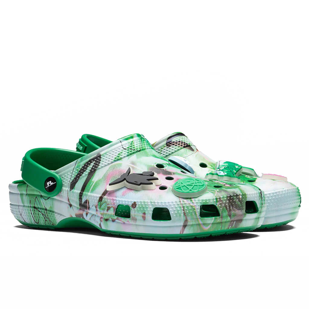 Crocs x The Futura Laboratories Classic Clog Green Ivy