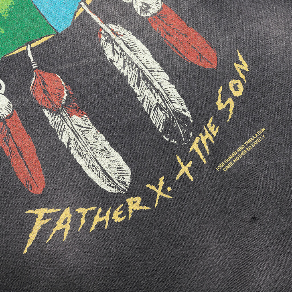 Saint Michael x Last Man Holy Ghost S S Tee Black