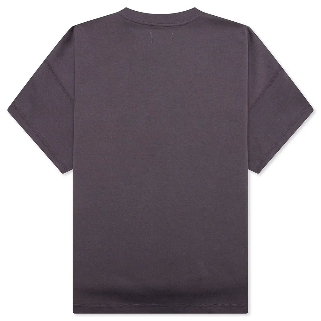 Pendant Box T Shirt Charcoal