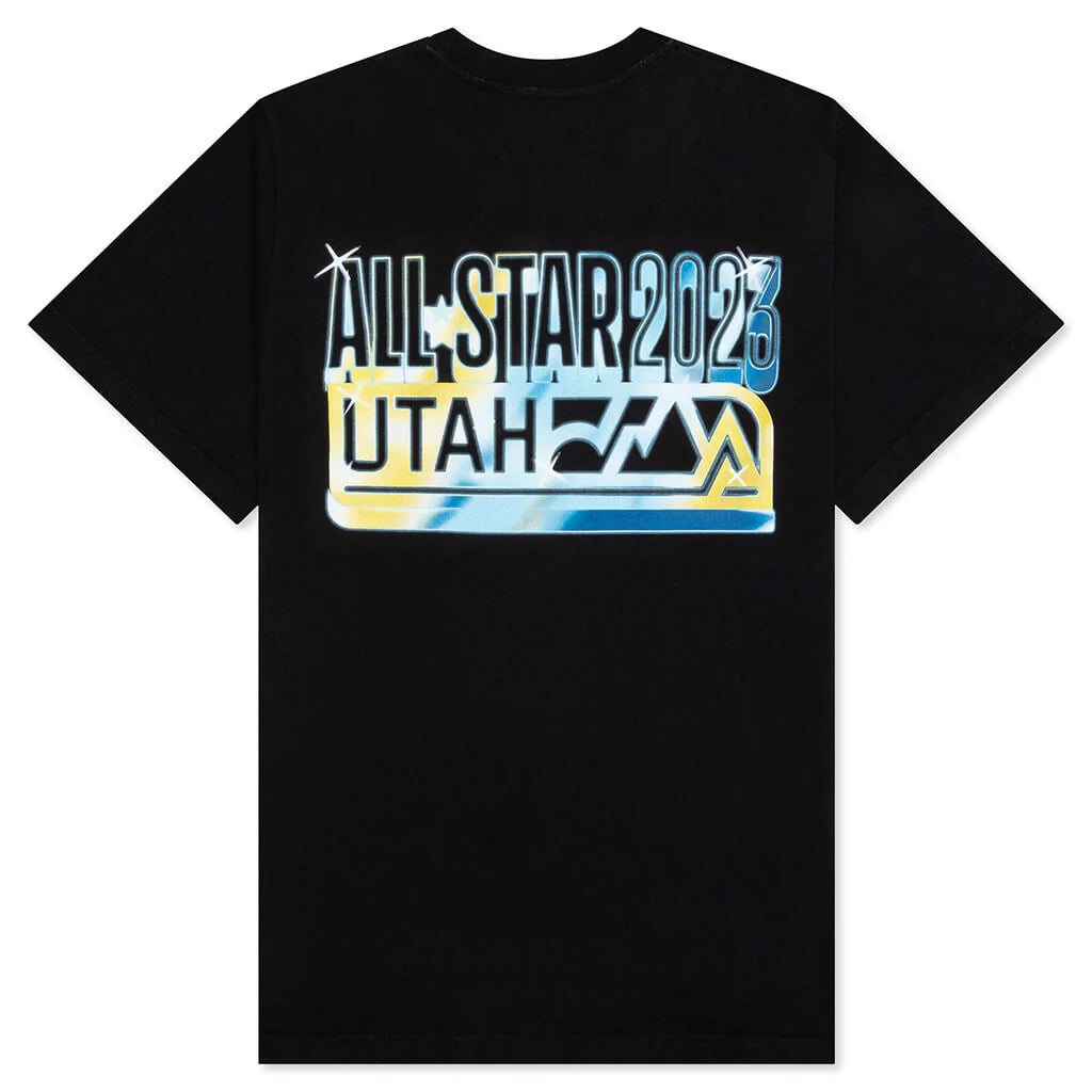 NBA ASG Chrome Tee Black