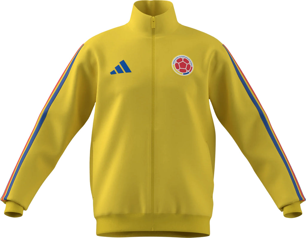 adidas Colombia DNA Track Top Soccer Jackets Yellow
