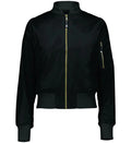 AU Ladies Flight Bomber Jacket Black